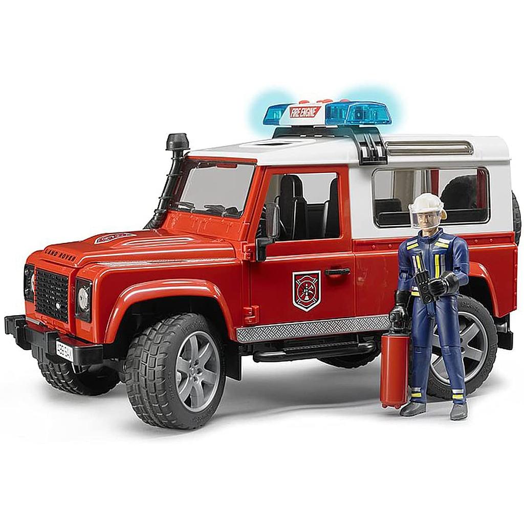 Land Rover defender vigili del fuoco