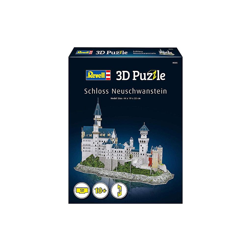 Il castello Neuschwanstein Puzzle 3D 121 pezzi