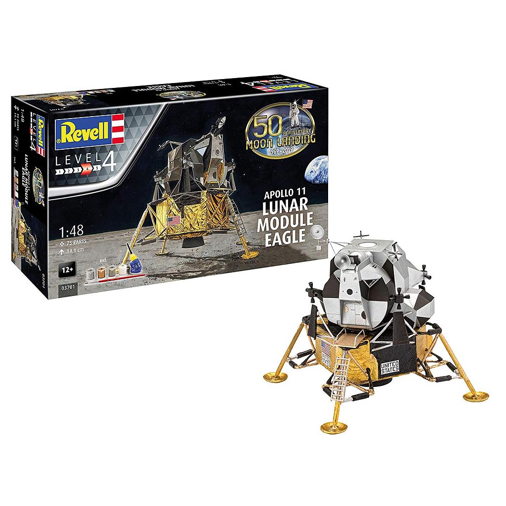 Modulo lunare eagle apollo 11  scala 1:48