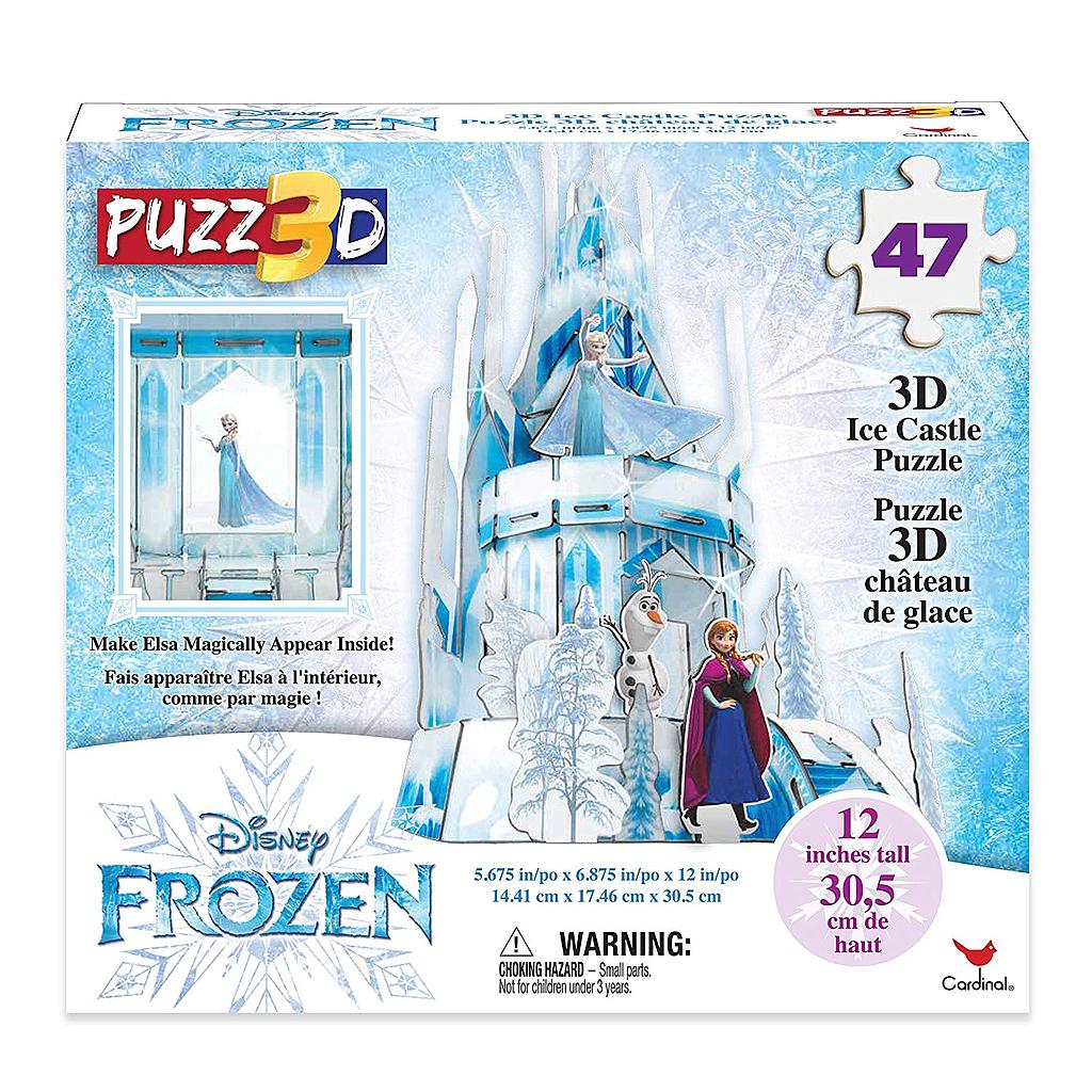 puzzle 3d del castello di ghiaccio Frozen