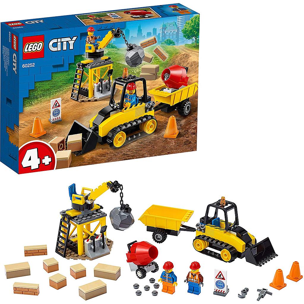City Bulldozer da cantiere 