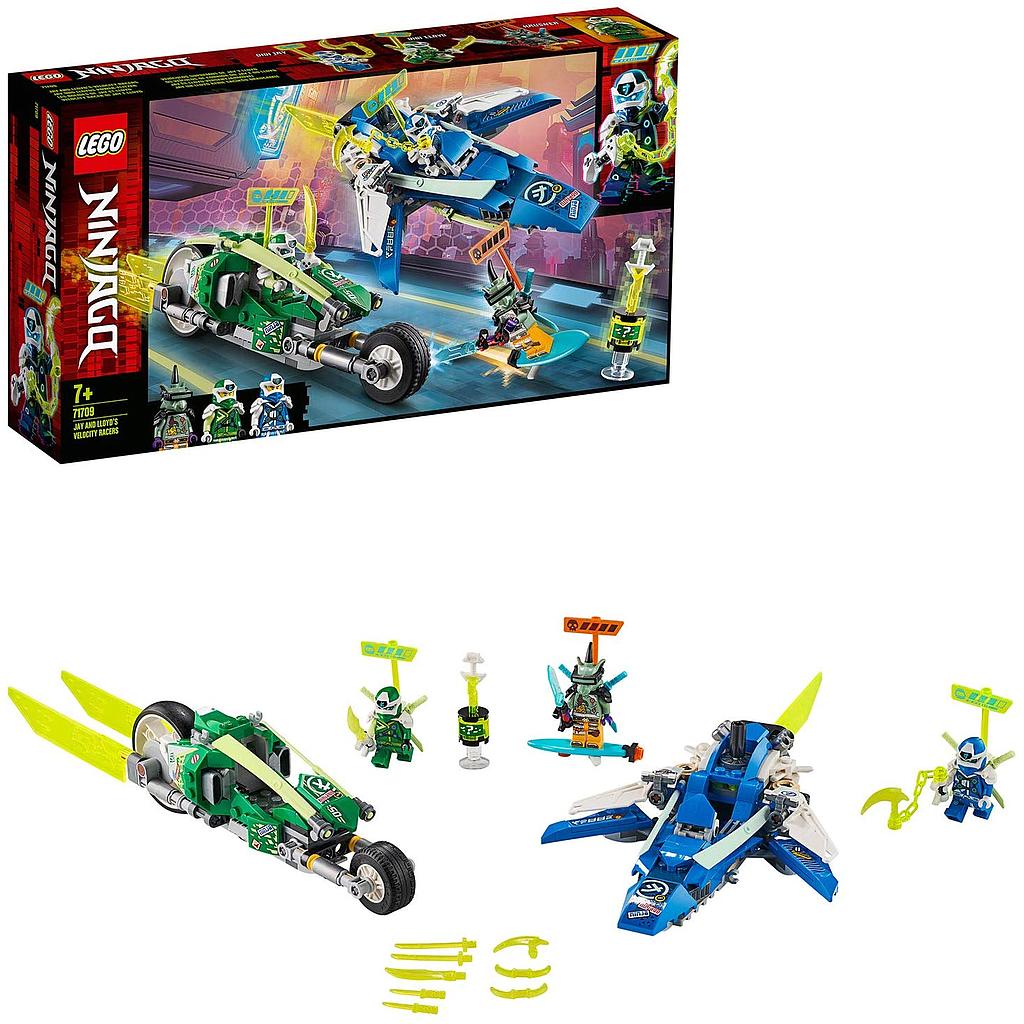 NINJAGO® I bolidi di velocità di Jay e Lloyd