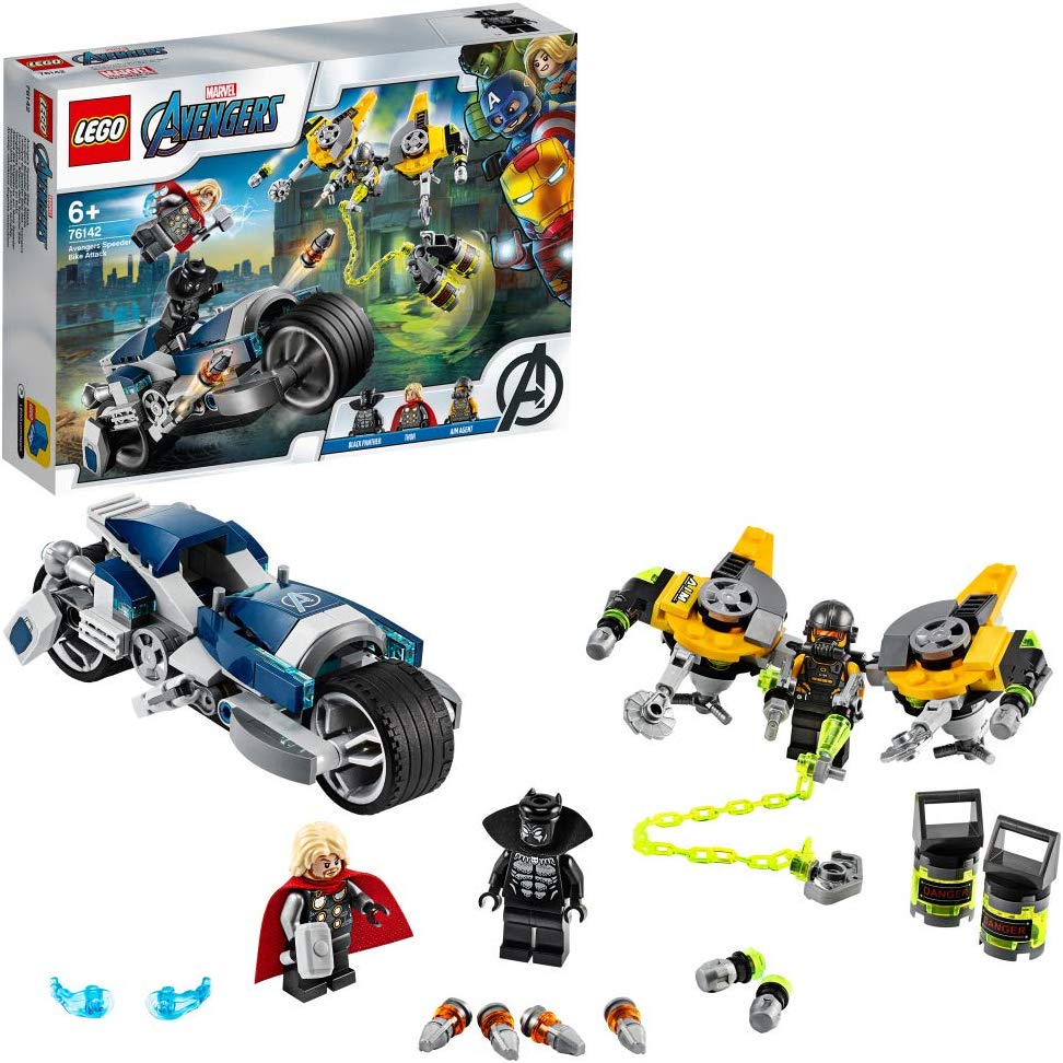  Marvel LEGO®  Avengers - Attacco della Speeder Bike