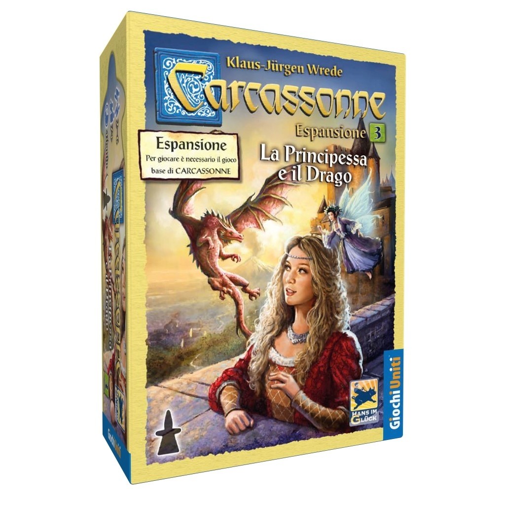 Carcassonne La principessa e il drago Espansione 3 