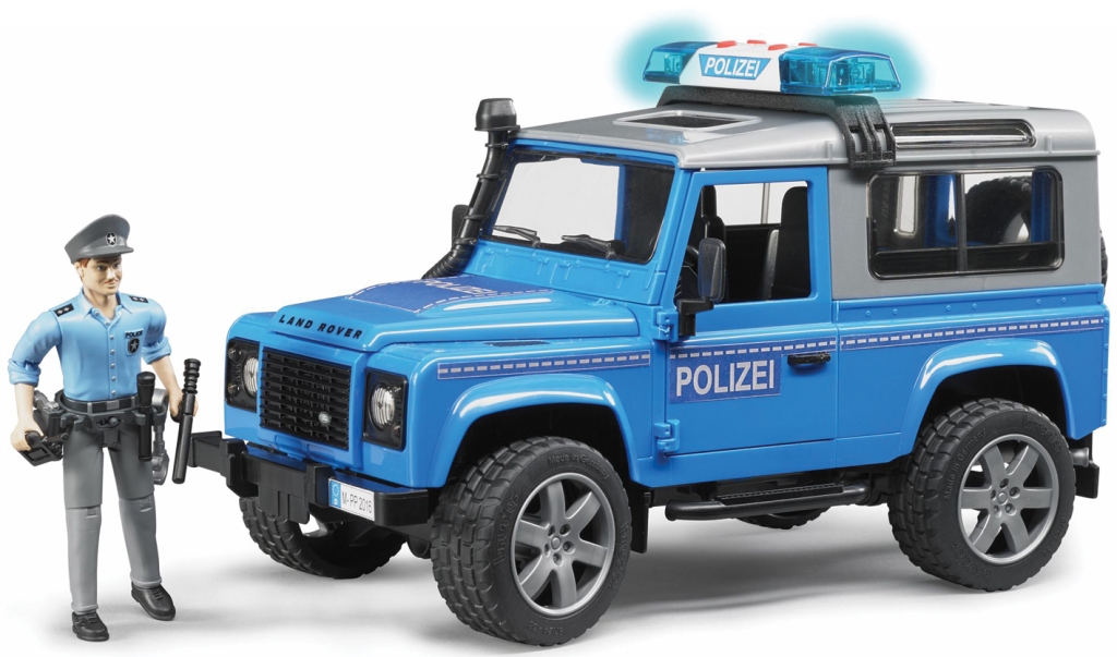 Land rover defender polizia