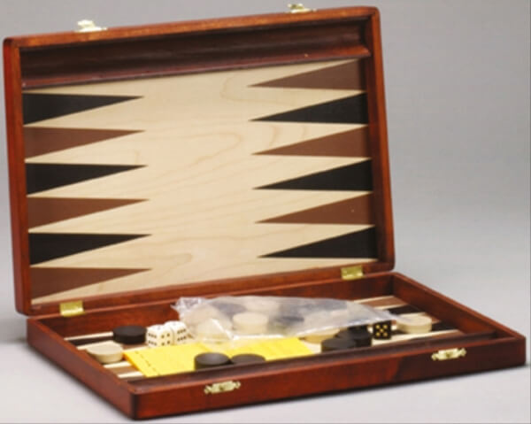 Backgammon in legno 33x24 cm