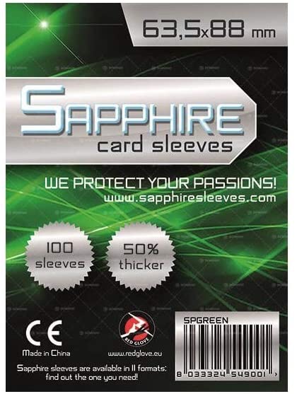 Buste Protettive Green 63.5 x 88 mm  100 pezzi