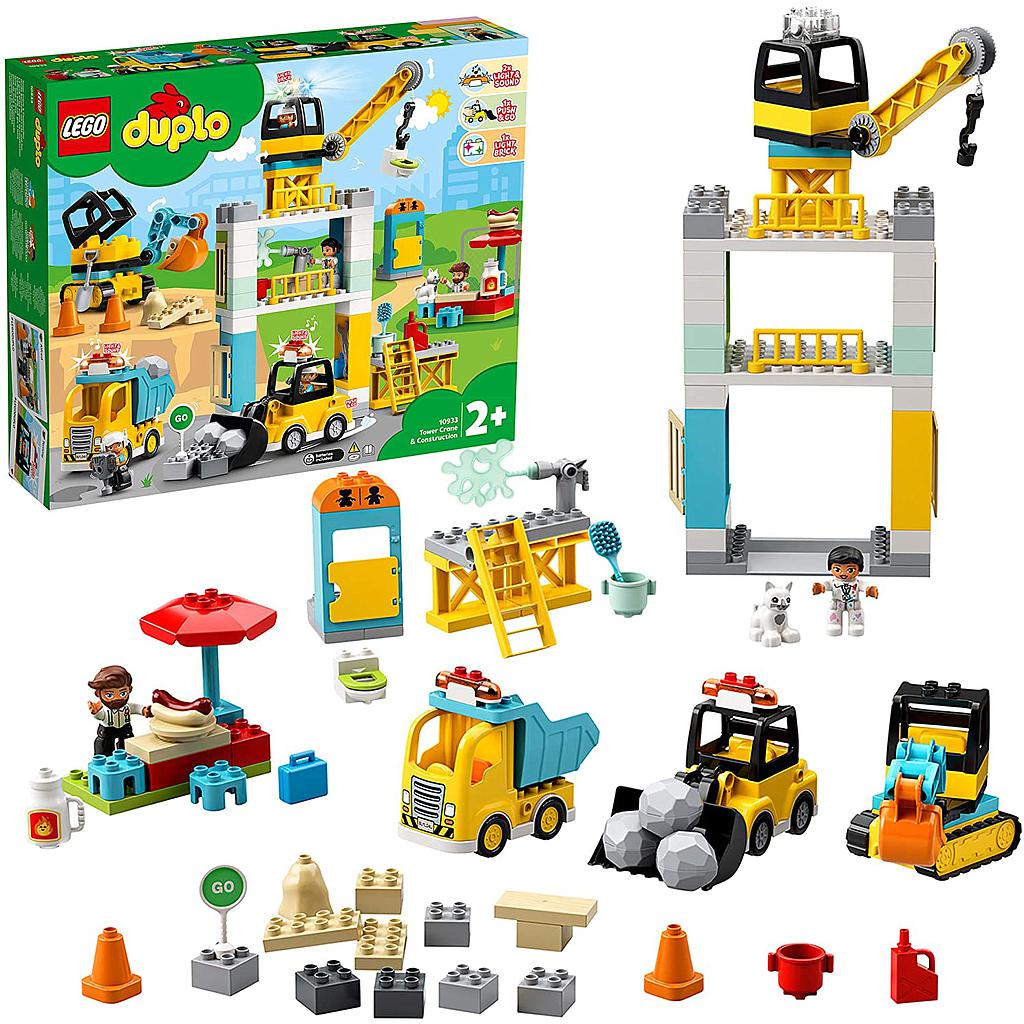 DUPLO Cantiere edile con gru a torre