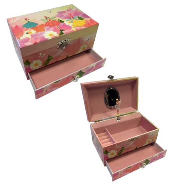 cofanetto portagioie Elfe con carillon