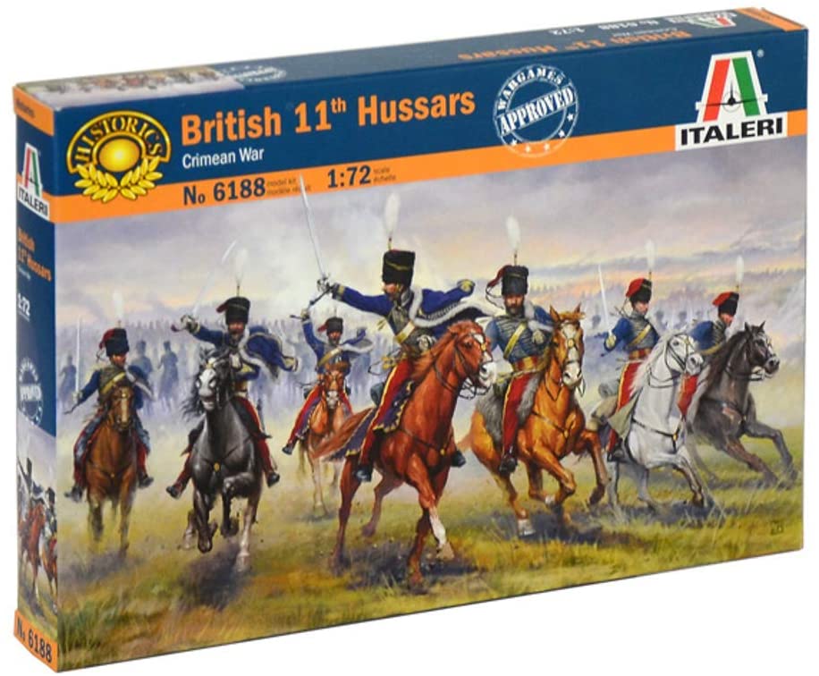 Ussari britannici 11 reggimento  1/72