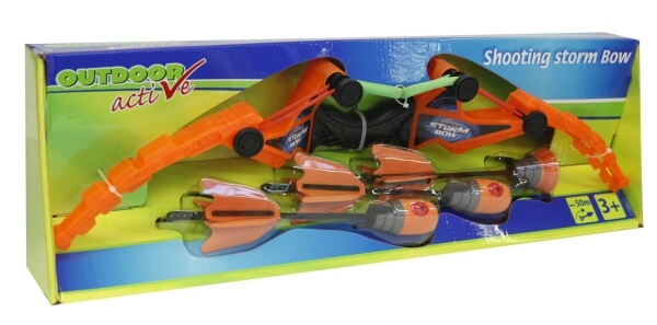 arco con frecce morbide missile e a ventosa