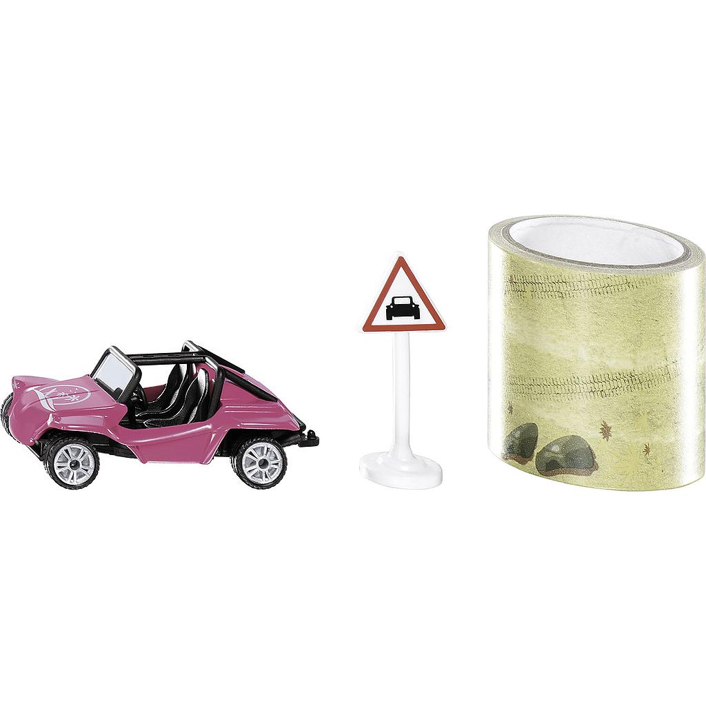 Auto buggy con nastro decoro spiaggia da 5 metri