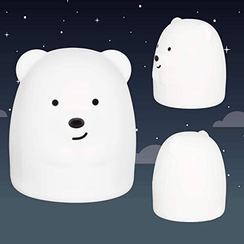 Lampada orso silicone cambia colore