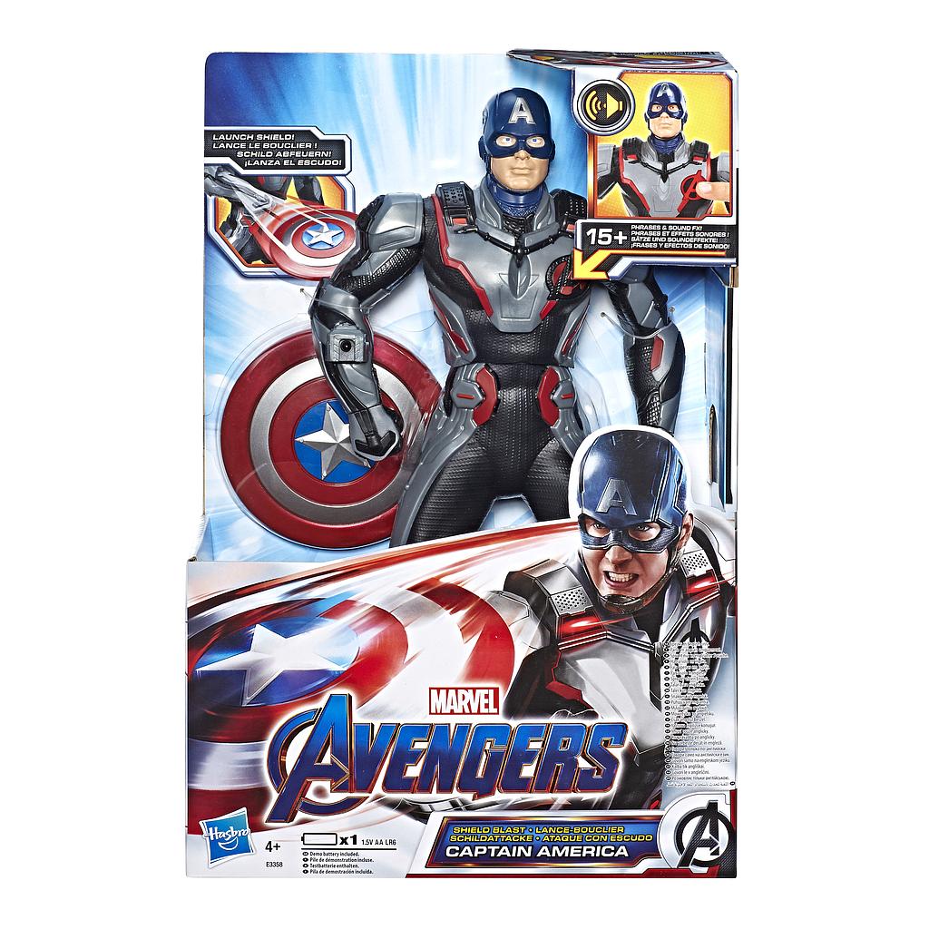 Capitan America lancia scudo Titan Hero