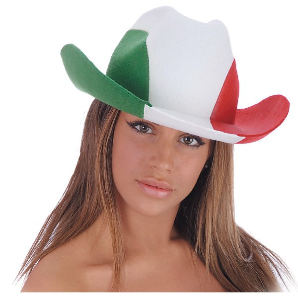 cappello cow-boy Italia feltro adulto