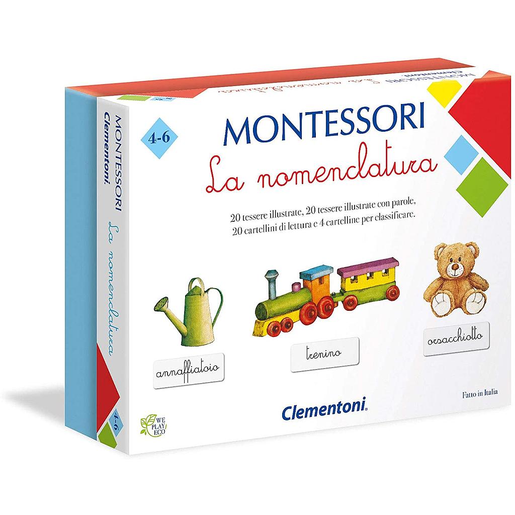 la nomenclatura - montessori