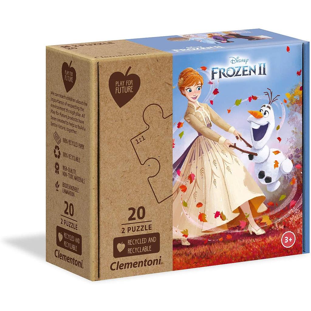 frozen 2  2 puzzle da 20 pz