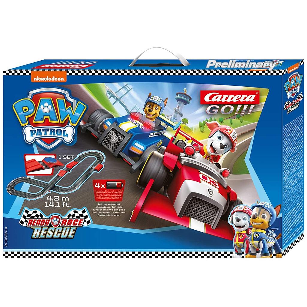 Carrera GO!!! paw patrol  ready race rescue