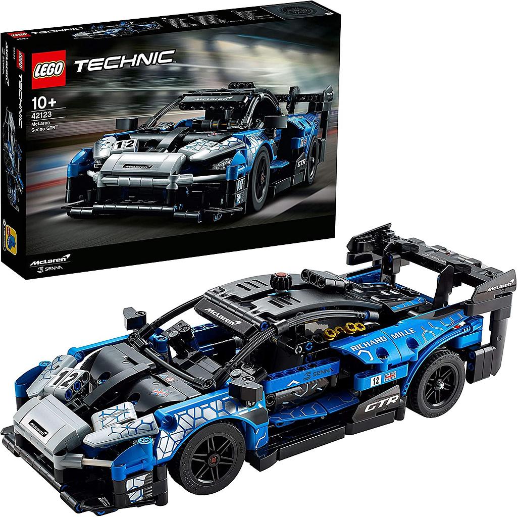 Mclaren senna gtr лего