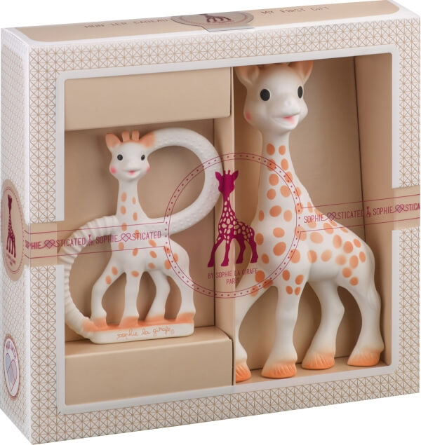 set regalo Giraffa Sophie e massaggiagengive