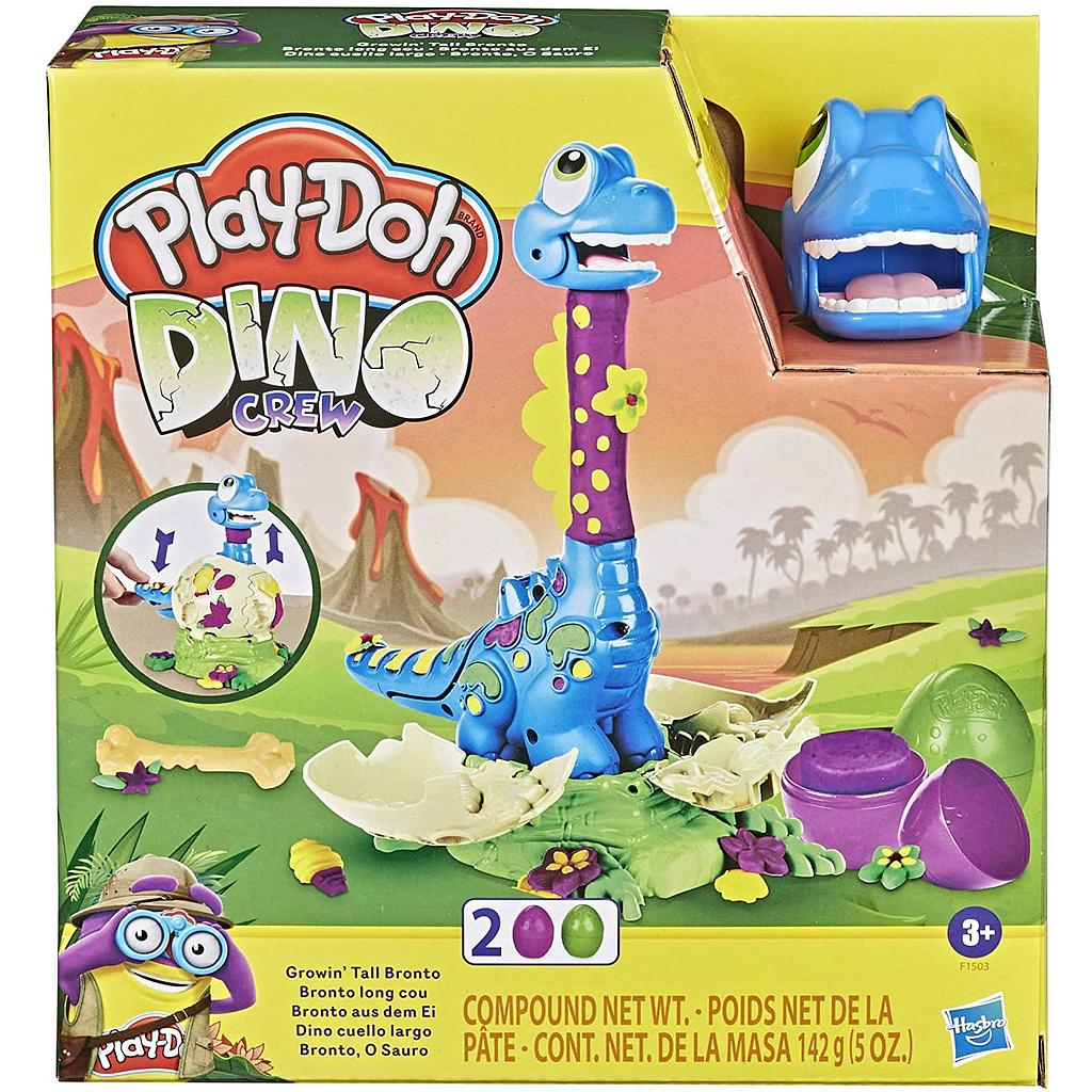 Playdoh Brontosauro che scappa