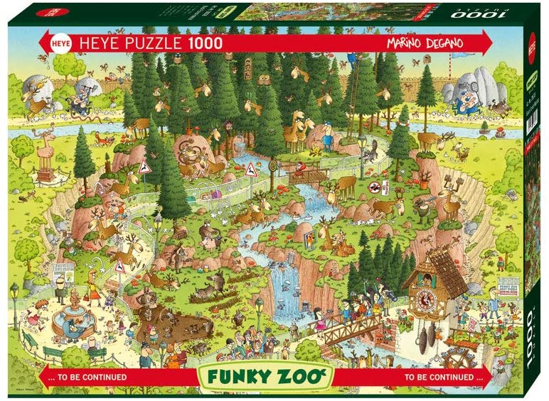 Habitat Foresta nera Marino Degano 1000 pezzi