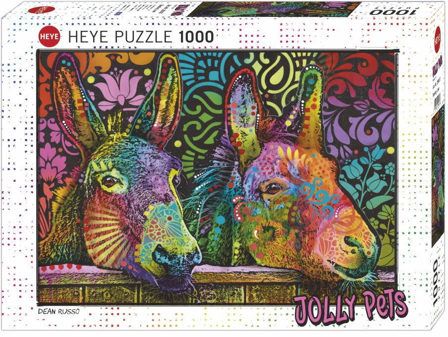 Donkey Love Jolly Pets Dean Russo 1000pz