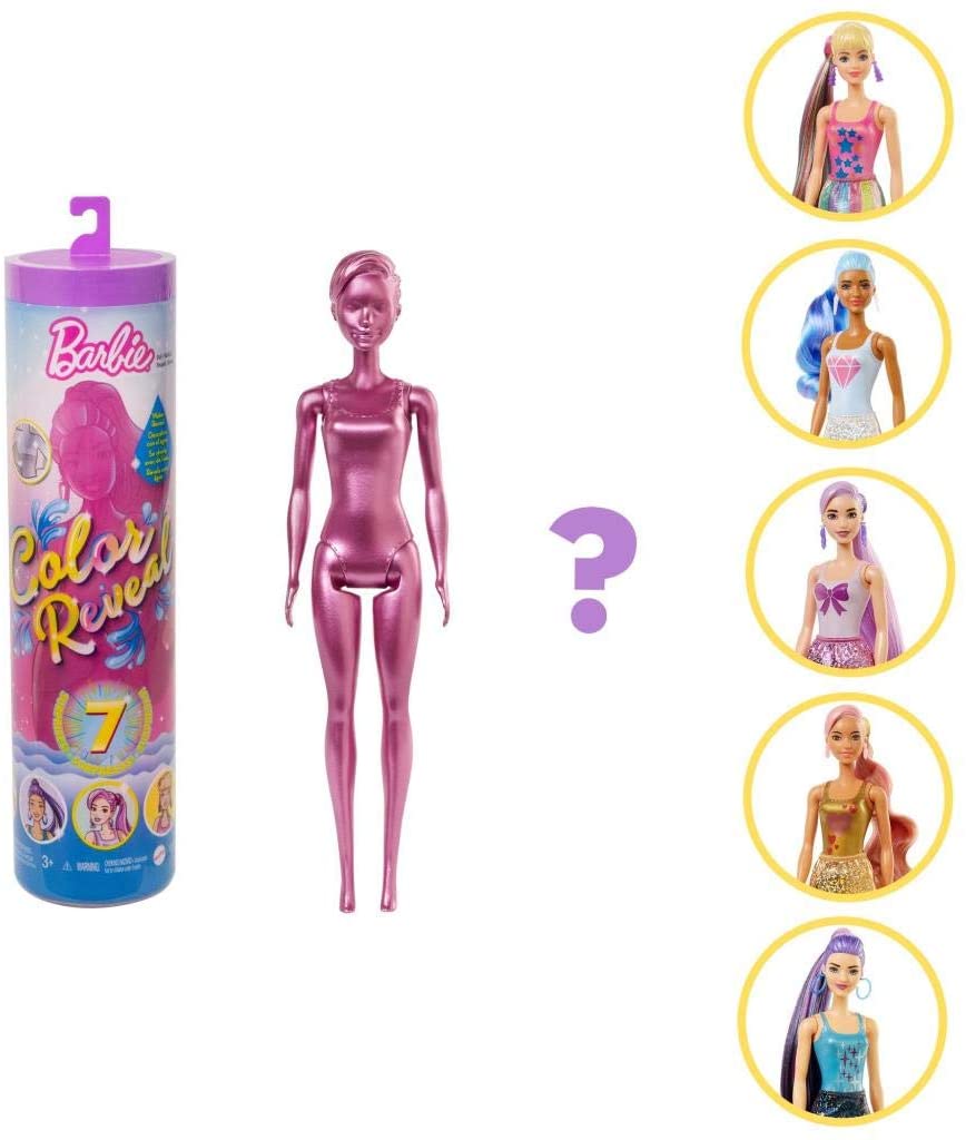 Barbie color reveal serie metallica