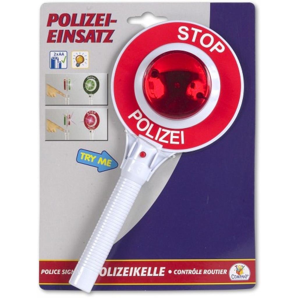 paletta polizia con luci