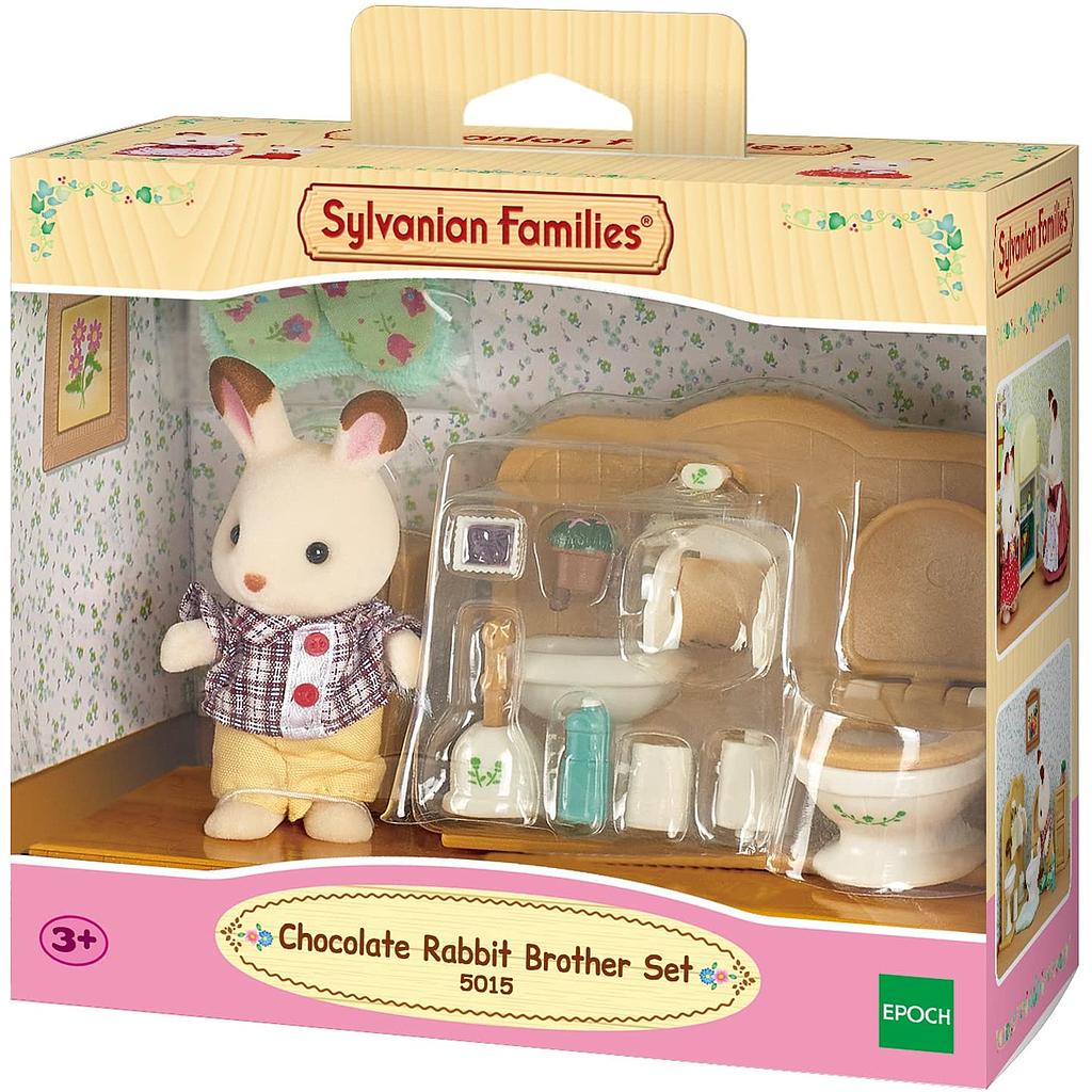 Ragazzo coniglio con bagno Sylvanian Families