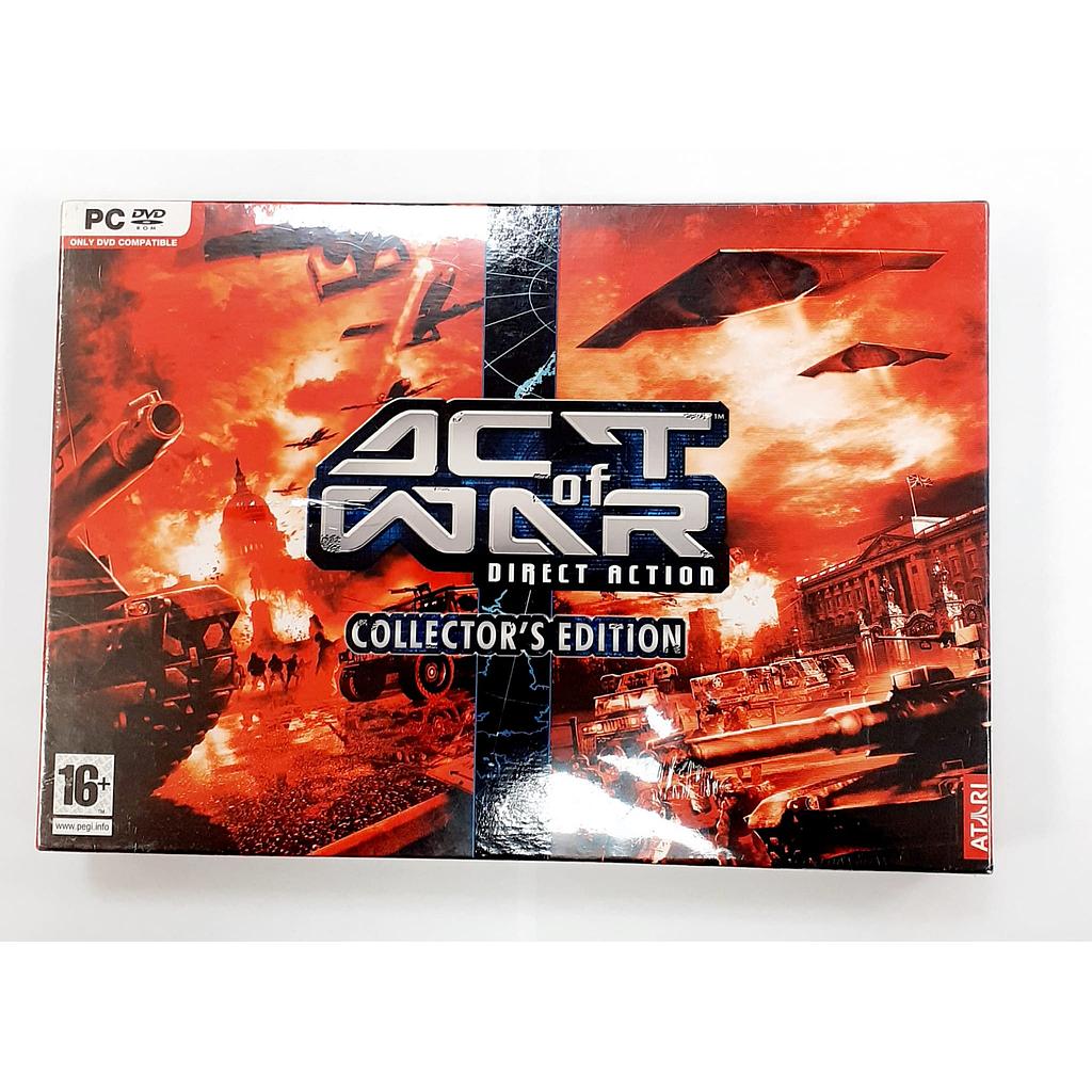 Act Of War direct action collector's edition