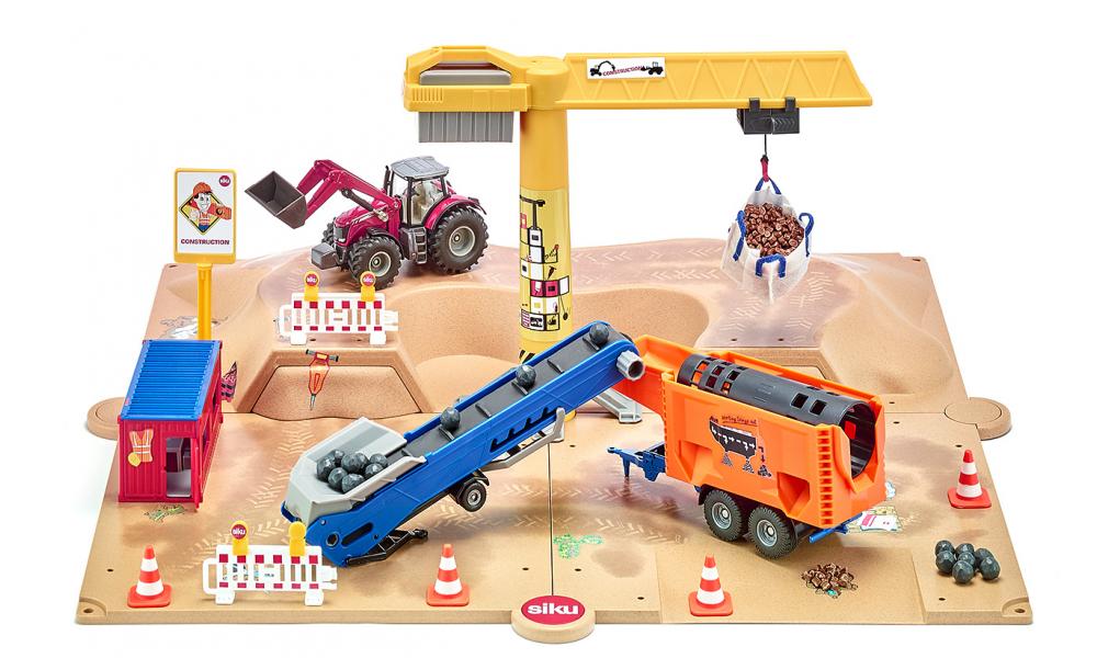 Cantiere con accessori Sikuworld