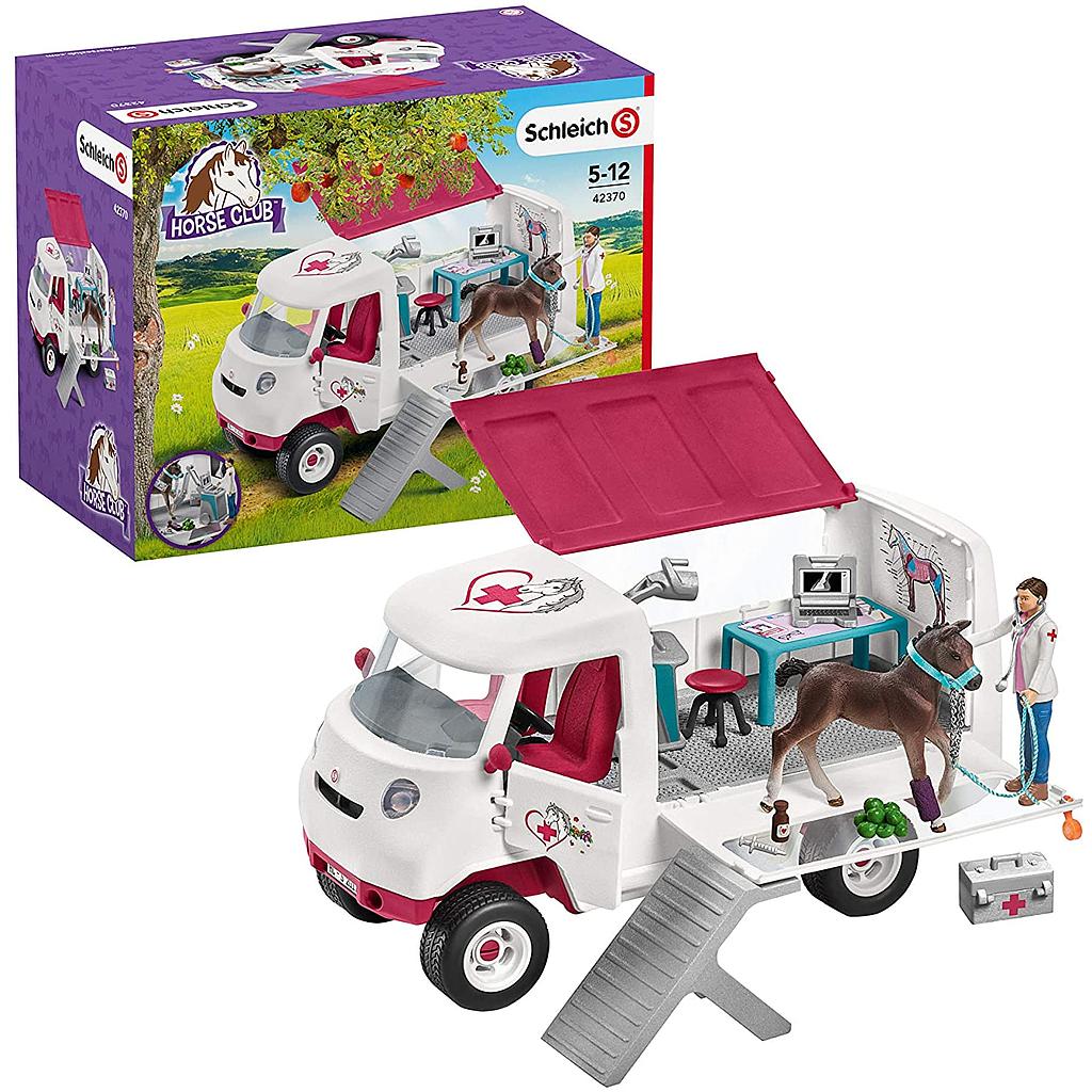 Veterinario mobile con puledro Hannover