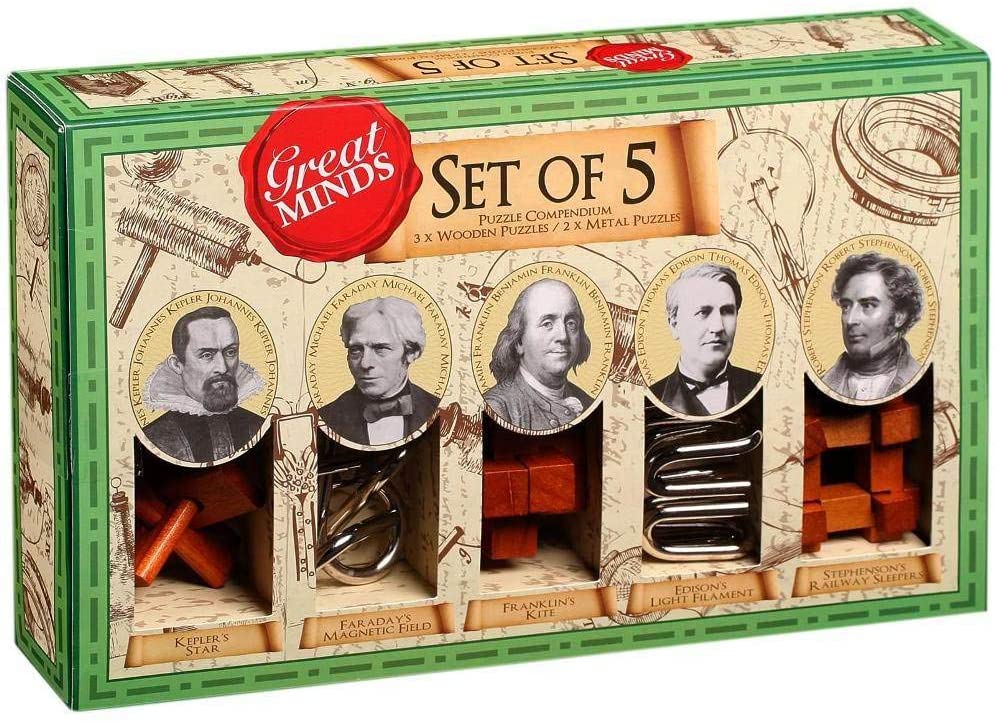 Great Minds Set da 5 rompicapi