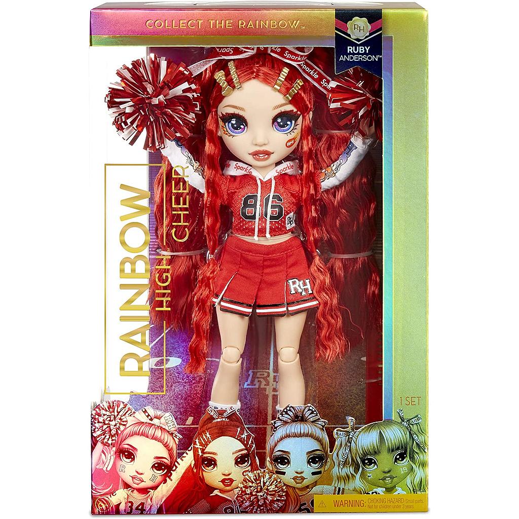 Rainbow High cheer doll Ruby