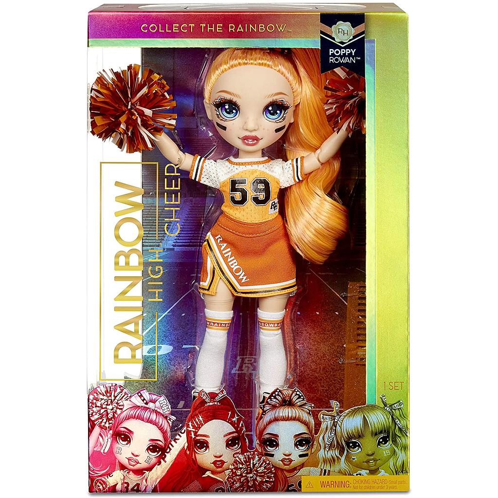 Rainbow High Cheer Doll Poppy