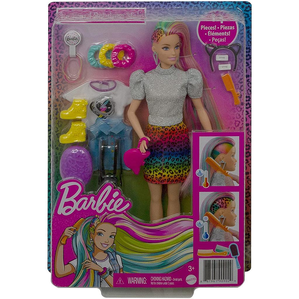 Barbie capelli multicolore