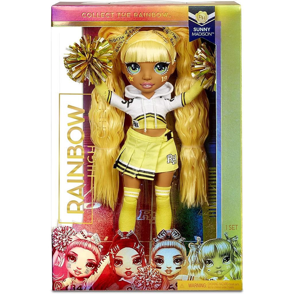 Rainbow High Cheer Doll Sunny