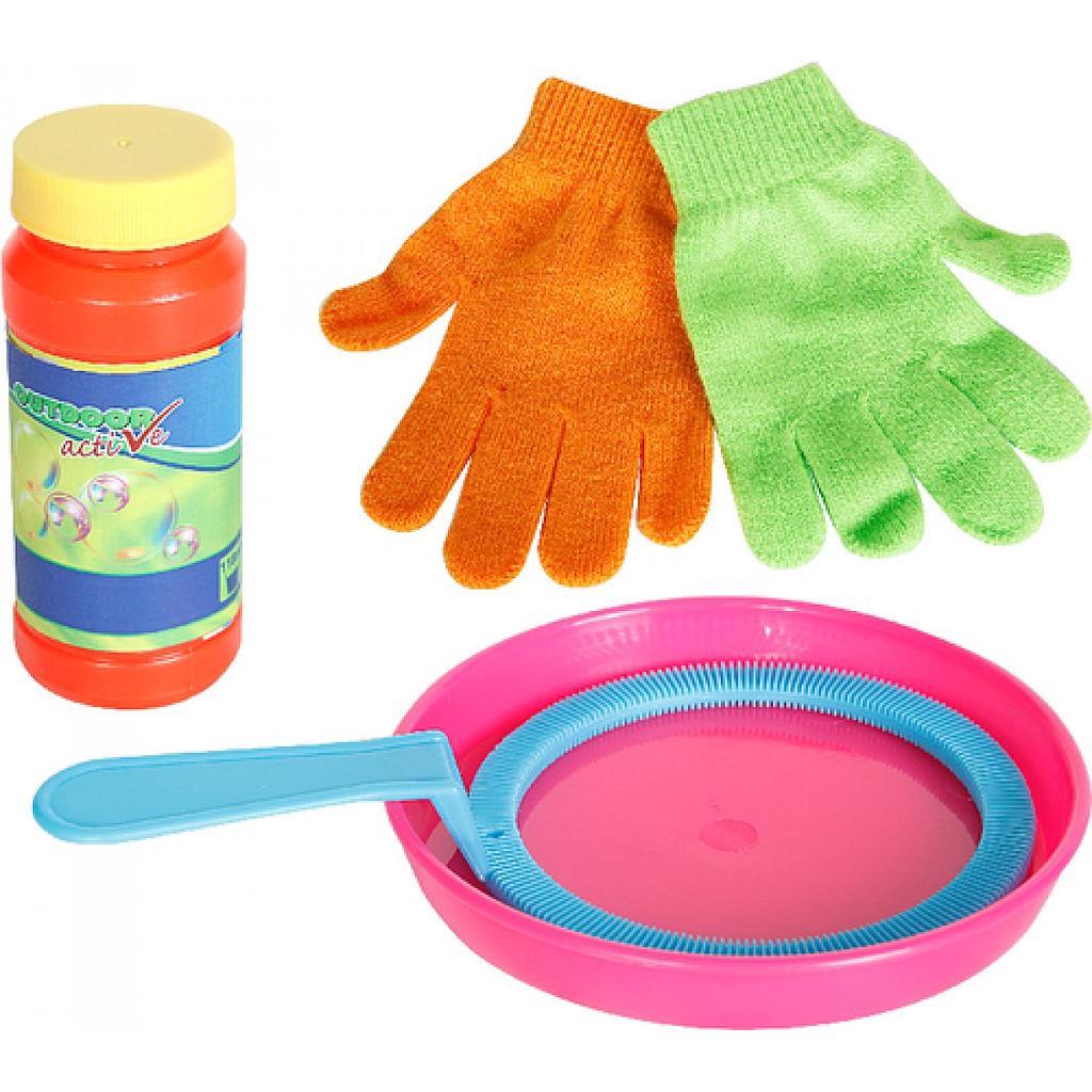 bolle sapone c/guanto