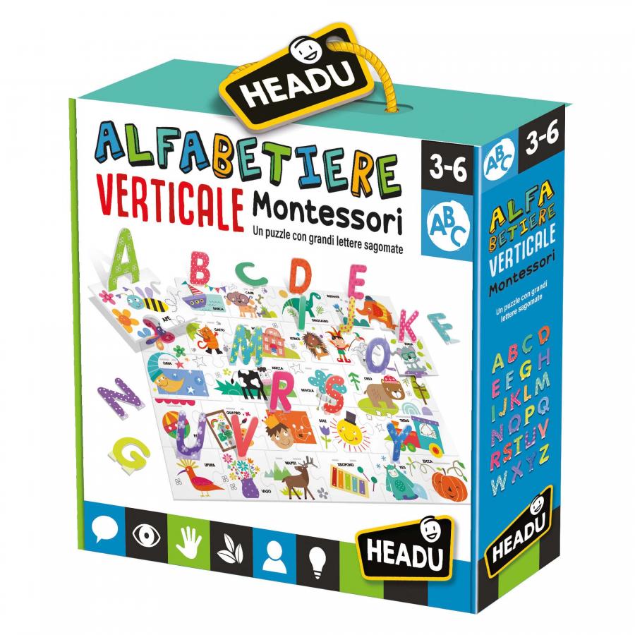 Alfabetiere Verticale Montessori