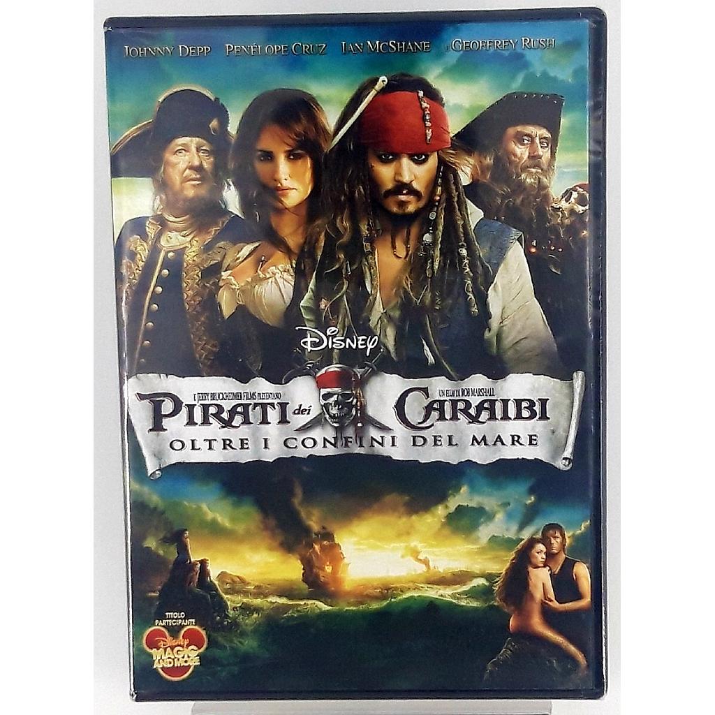DVD Pirati dei Caraibi oltre i confini del mare sigillato