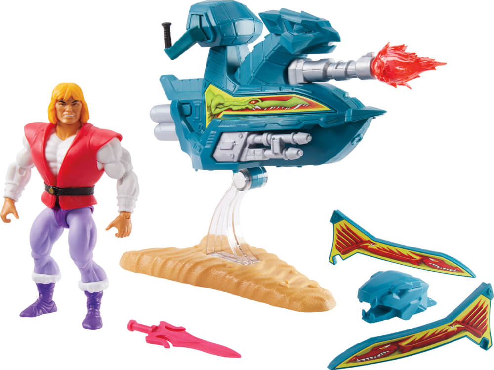 Masters of the Universe Skysled e Principe Adam