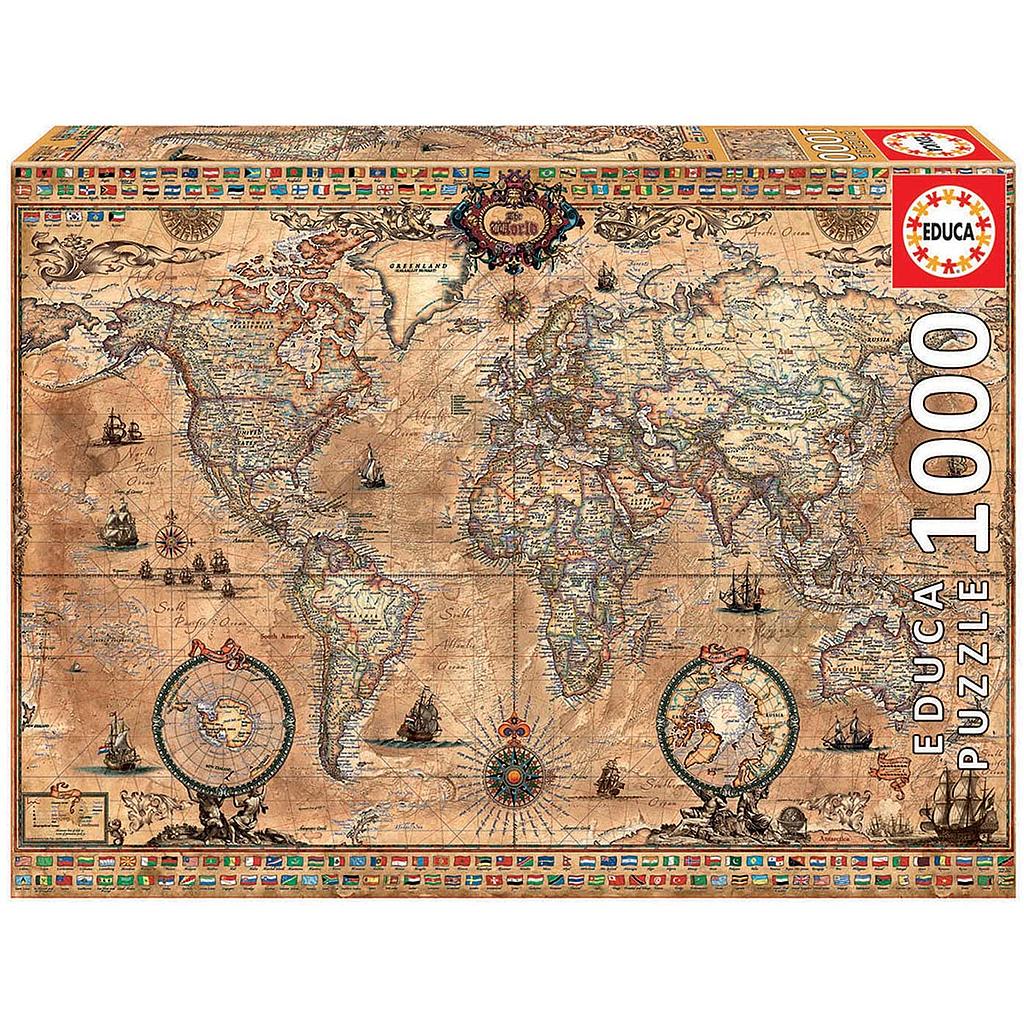 Mappa del mondo antico 1000 pezzi
