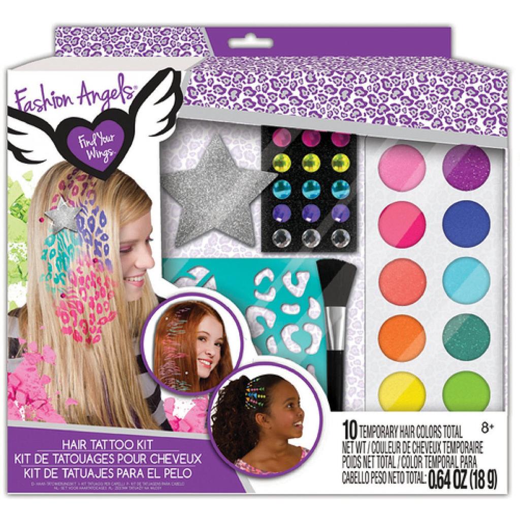 crea look tatuaggi per capelli