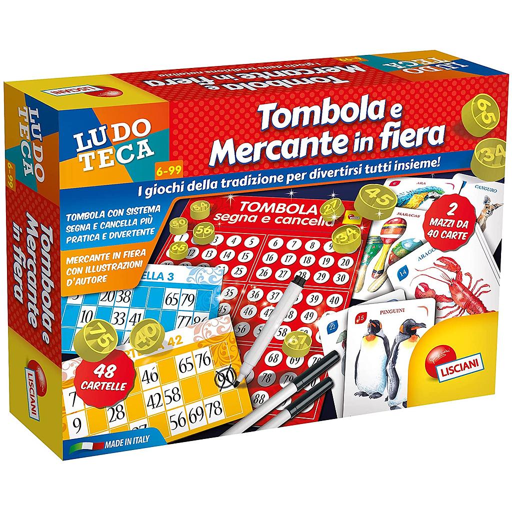 Tombola e mercante in fiera