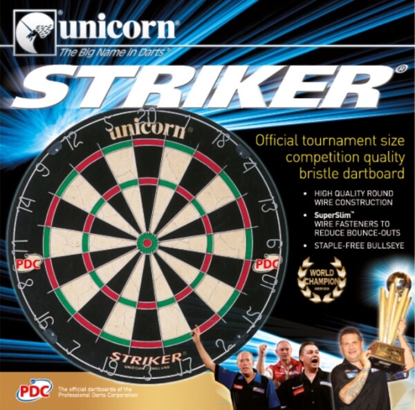 bersaglio dartboard Striker Unicorn