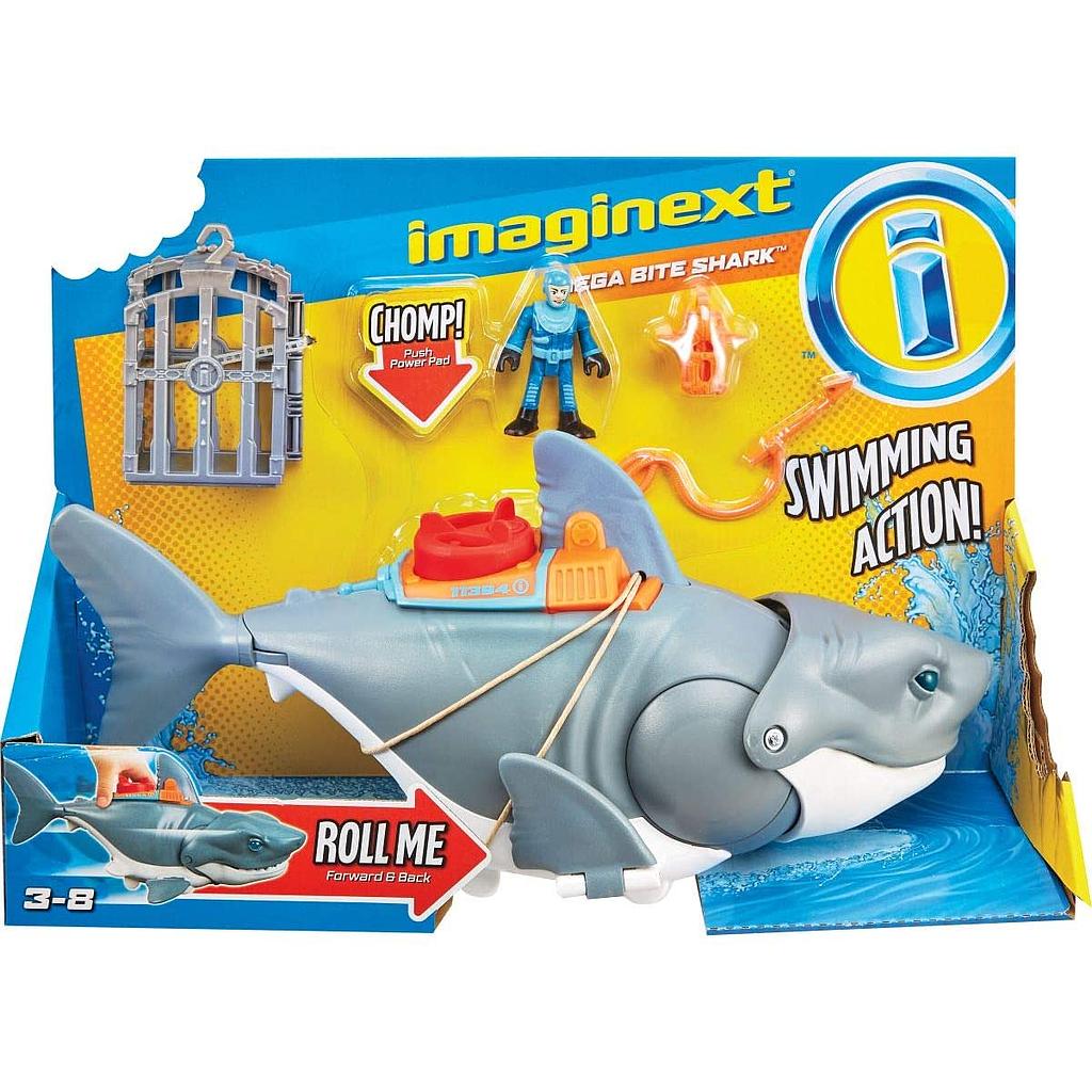 Squalo Imaginext Mega Morso