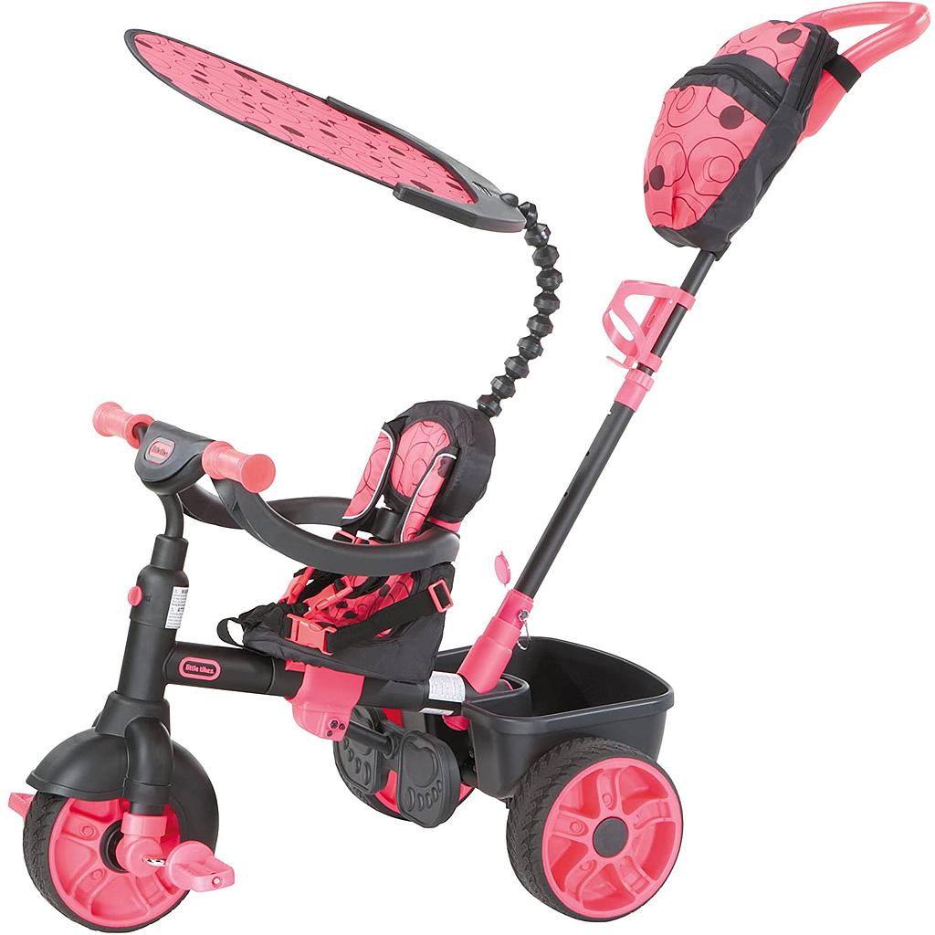 triciclo 4in1 rosa little tikes