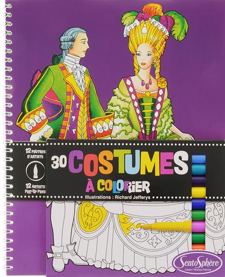 Carnet de Coloriage - Costumes