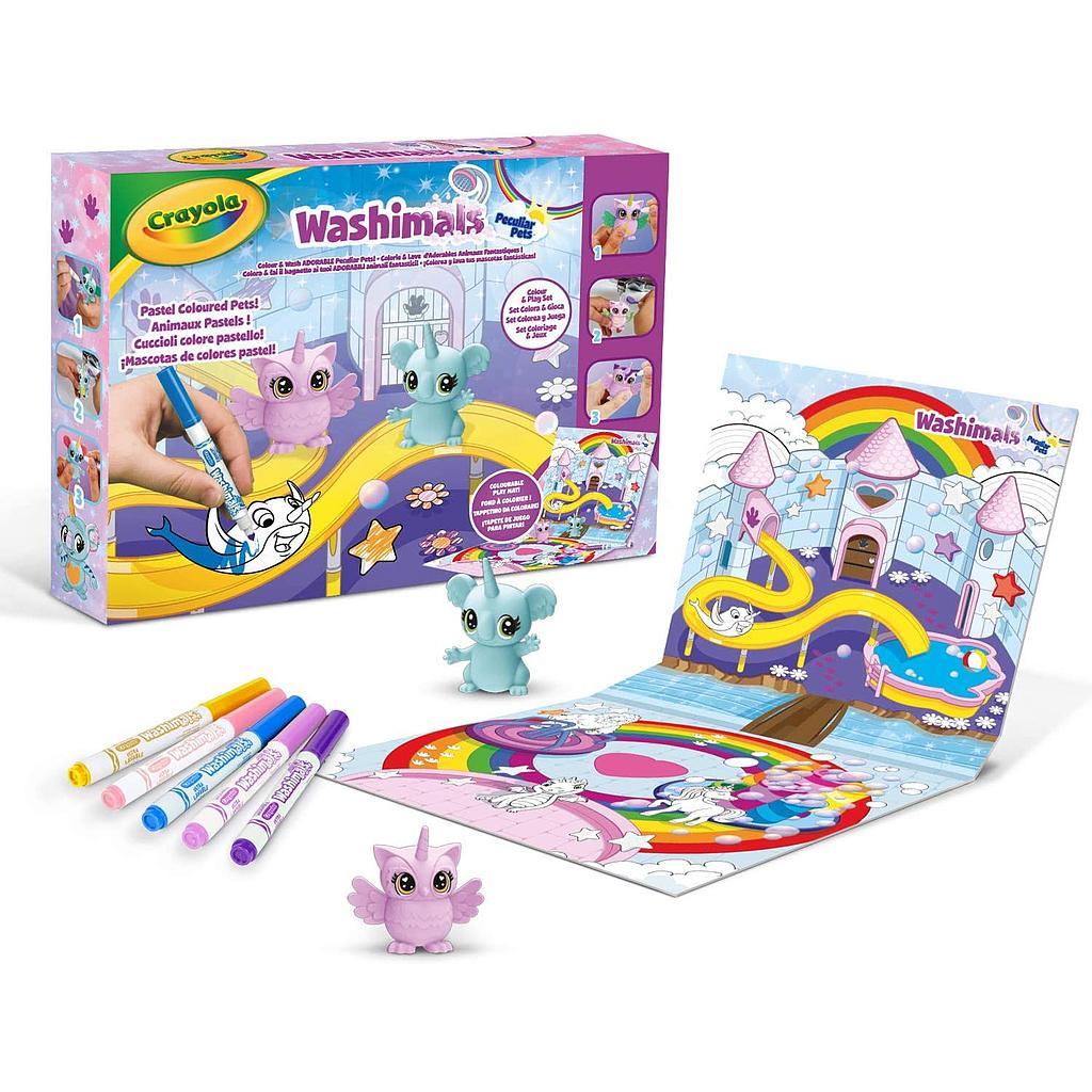 Set colora e gioca washimals